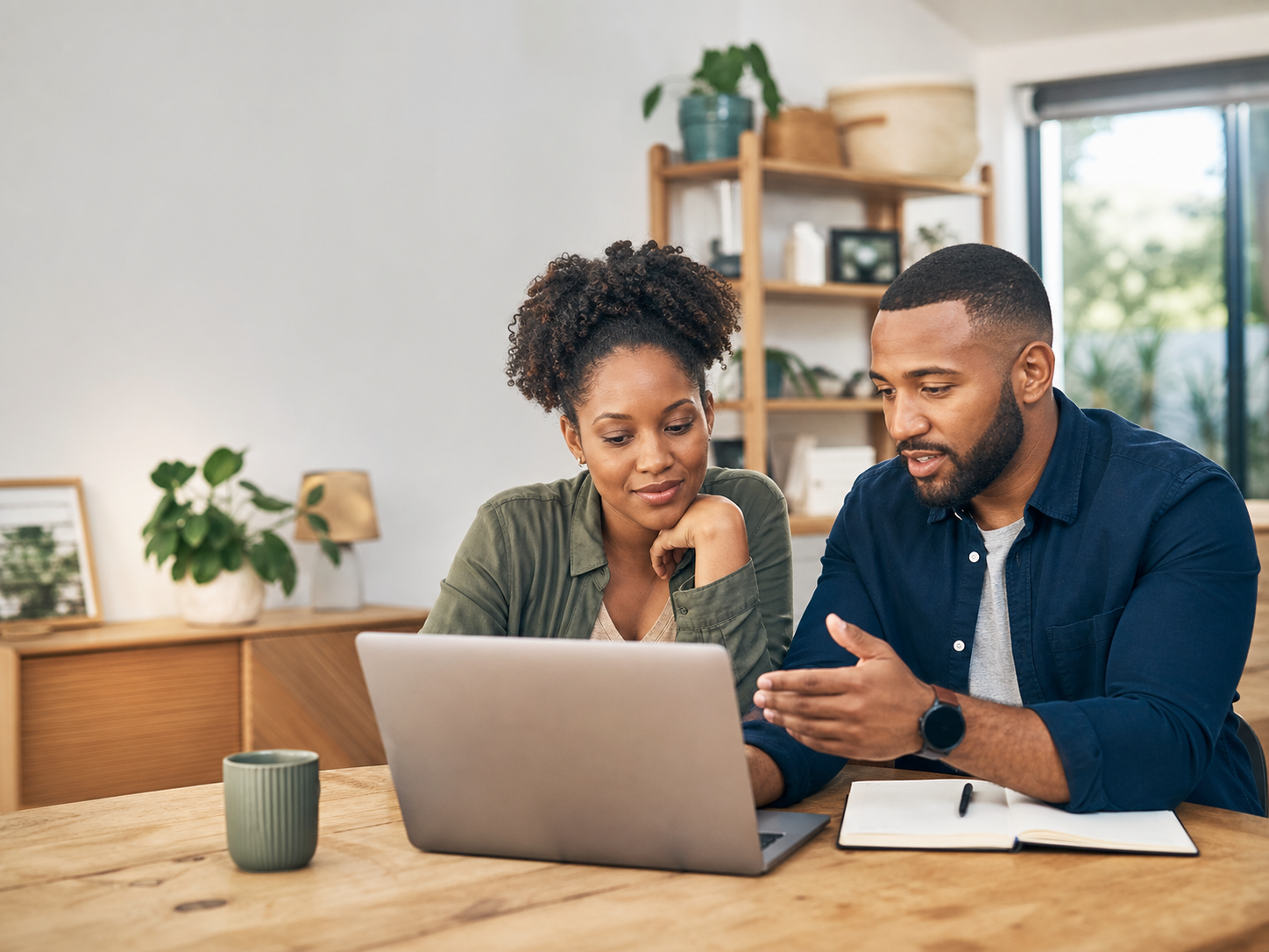 Professional finance documents and office